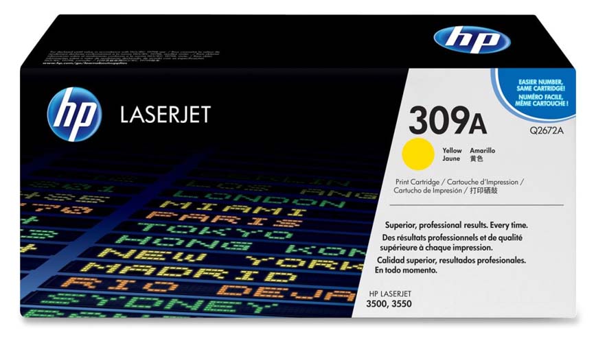 Mực in HP 309A Yellow LaserJet Toner Cartridge (Q2672A)