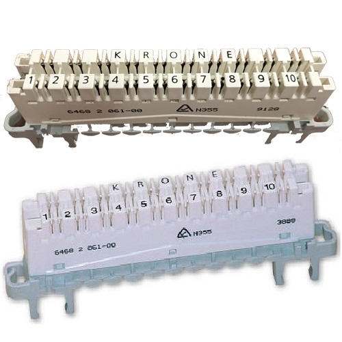 ADC KRONE CAT 5E HIGHBAND DISCONNECTION MODULE 10-PAIR (6468 2 061-00)