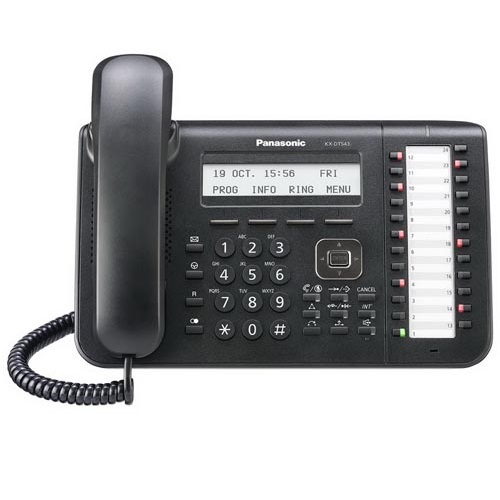 Điện thoại lập trình Panasonic KX-DT543 màu đen