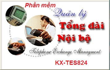 Phần mềm quản lý cước cho tổng đài KX-TES824