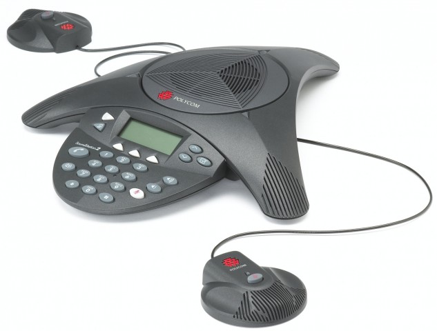 Điện thoại hội nghị Polycom  SoundStation 2 Expandable, w/Display + Mic