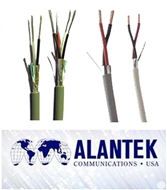 Dây cáp âm thanh Alantek PA, Audio, 20 AWG, 2 pair Alantek 301-CI9302-0500