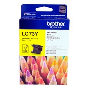 muc in brother lc 73y yellow ink cartridge lc 73m