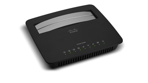 Linksys X3500 N750 Dual-Band Wireless Router with ADSL2+ Modem and USB