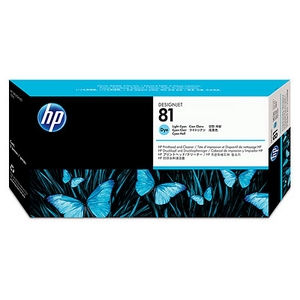 dau in hp 81 light cyan dye printhead and printhead cleaner c4954a