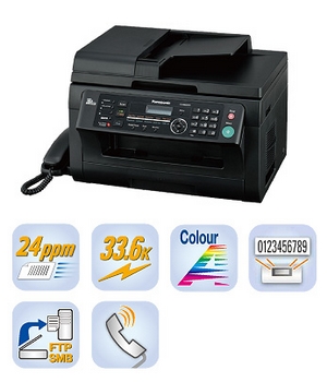 Nạp mực máy in Panasonic KX MB2030, In, Scan, Copy, Fax, Telephone